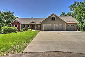 Dock, Hot Tub & Game Room: Luxe Lake Latoka Home
