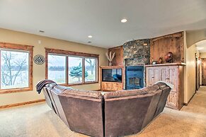 Dock, Hot Tub & Game Room: Luxe Lake Latoka Home