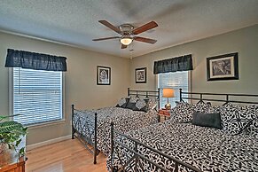 Murrells Inlet Home w/ 3 Decks - 1 Block to Beach!