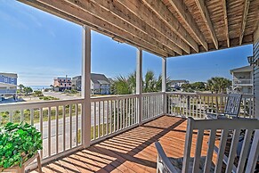 Murrells Inlet Home w/ 3 Decks - 1 Block to Beach!