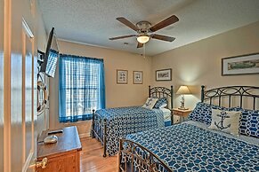 Murrells Inlet Home w/ 3 Decks - 1 Block to Beach!