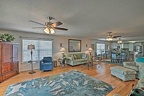 Murrells Inlet Home w/ 3 Decks - 1 Block to Beach!