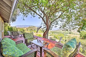 Hilltop Home in Wine Country w/ Hot Tub & Views!