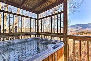 Cozy Gatlinburg Cabin w/ Hot Tub & Mountain Views!