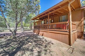 2 Decks, Grill & Wooded Views: Happy Jack Cabin