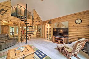 2 Decks & Fire Pit: Scenic Beech Mountain Retreat!