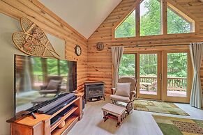 2 Decks & Fire Pit: Scenic Beech Mountain Retreat!