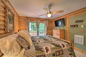 2 Decks & Fire Pit: Scenic Beech Mountain Retreat!