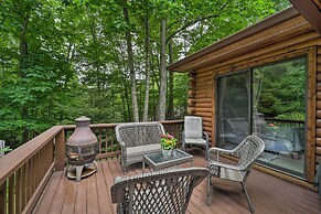 2 Decks & Fire Pit: Scenic Beech Mountain Retreat!