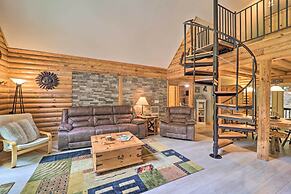 2 Decks & Fire Pit: Scenic Beech Mountain Retreat!