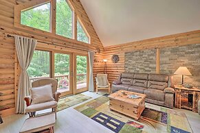 2 Decks & Fire Pit: Scenic Beech Mountain Retreat!