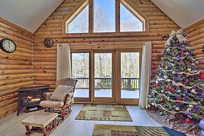 2 Decks & Fire Pit: Scenic Beech Mountain Retreat!