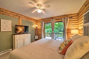 2 Decks & Fire Pit: Scenic Beech Mountain Retreat!