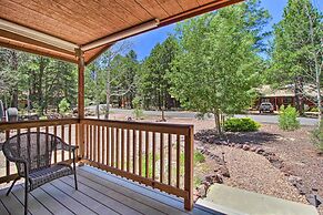 Patio, Fenced Yard: Pet-friendly Pinetop Cabin!