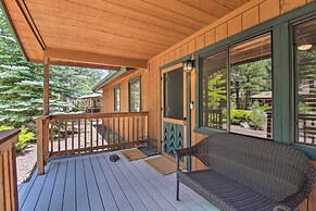 Patio, Fenced Yard: Pet-friendly Pinetop Cabin!