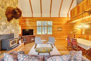 Secluded Bigfork Cabin w/ Huge Yard + Grill!