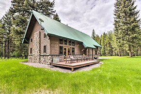 Secluded Bigfork Cabin w/ Huge Yard + Grill!