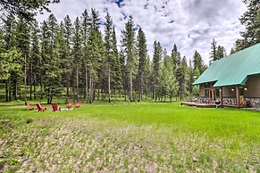 Secluded Bigfork Cabin w/ Huge Yard + Grill!