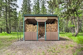 Secluded Bigfork Cabin w/ Huge Yard + Grill!