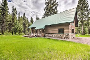 Secluded Bigfork Cabin w/ Huge Yard + Grill!