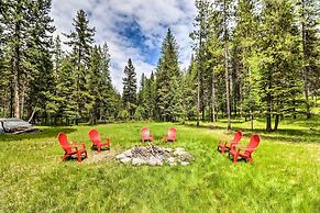 Secluded Bigfork Cabin w/ Huge Yard + Grill!