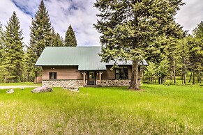 Secluded Bigfork Cabin w/ Huge Yard + Grill!