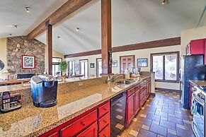 Unique Mountain Escape w/ 2 Decks < 2 Mi to Skiing