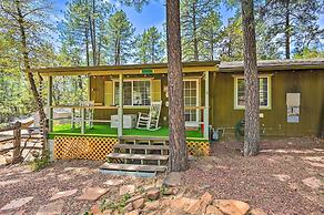 Near Hiking Trails: Woodsy Pine Cabin w/ Fire Pit