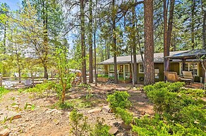 Near Hiking Trails: Woodsy Pine Cabin w/ Fire Pit