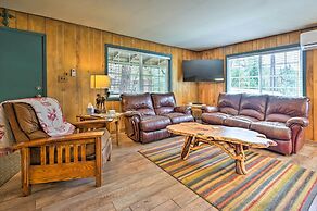 Near Hiking Trails: Woodsy Pine Cabin w/ Fire Pit