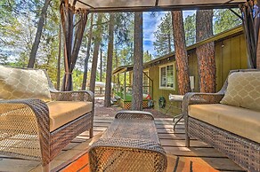 Near Hiking Trails: Woodsy Pine Cabin w/ Fire Pit