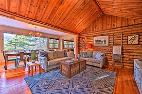 Log Cabin in Wilmington w/ New Hot Tub By Skiing!
