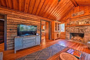 Log Cabin in Wilmington w/ New Hot Tub By Skiing!