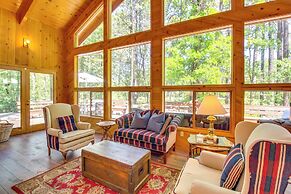 Pinetop Cabin w/ Golf Course Patio on 8th Green!