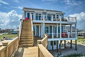 Beachfront Oasis w/ 2 Large Decks, BBQ & Views!