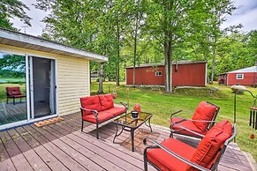 Cottage on Tubbs Lake w/ Fire Pit Near Skiing!