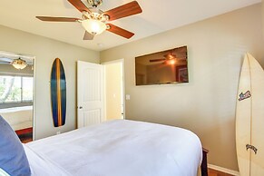 Tropical Oceanside Home w/ Deck, Walk to Beach