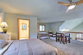 Cozy Dam Lake Escape w/ Dock, Yard & Water Access!