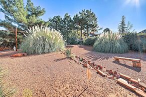 Central Sedona Home w/ Red Rock Mtn View, Fire Pit