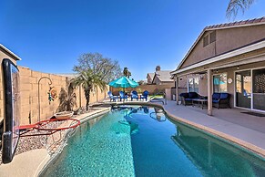 Outdoor Kitchen, Heated Pool: Gilbert Retreat!