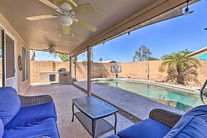 Outdoor Kitchen, Heated Pool: Gilbert Retreat!