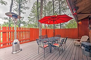 Ruidoso Cabin w/ Deck & Grill - Walk to Town!