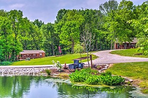 'almost Heaven Too' 50-acre Escape w/ Pond!