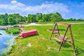 'almost Heaven Too' 50-acre Escape w/ Pond!