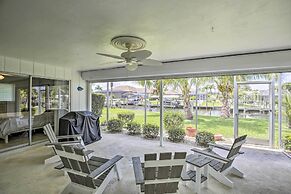 Bright Canalfront Home w/ Boat Dock, Patio, Grill!