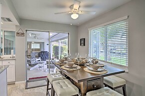 Bright Home w/ Dock & Canal View in Cape Coral!