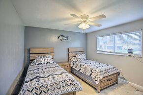 Bright Home w/ Dock & Canal View in Cape Coral!