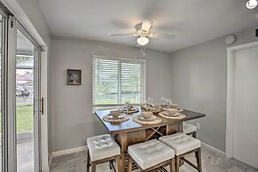 Bright Home w/ Dock & Canal View in Cape Coral!