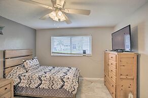 Bright Home w/ Dock & Canal View in Cape Coral!