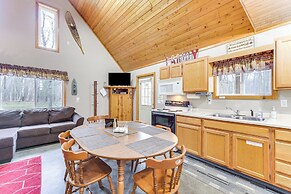 Cozy Birchwood Retreat on UTV Trail w/ Hot Tub!